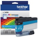 Brother LC406CS, Rendement standard, 1500 pages, 1 pièce(s), Paquet unique