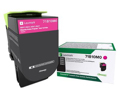 Lexmark Cartouche de toner du programme de retour magenta (71B10M0)