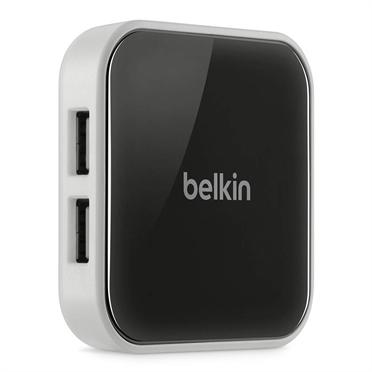 Belkin Concentrateur de bureau alimenté à 4 ports (F4U020TT)