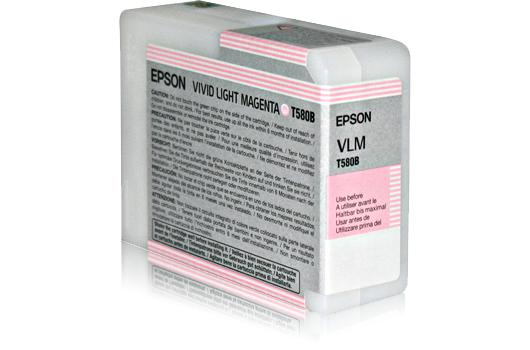 Epson Singlepack Vivid Light Magenta T580B00