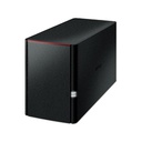 Buffalo LinkStation LS220D0402, NAS, Desktop, ARM, 4 TB, Black