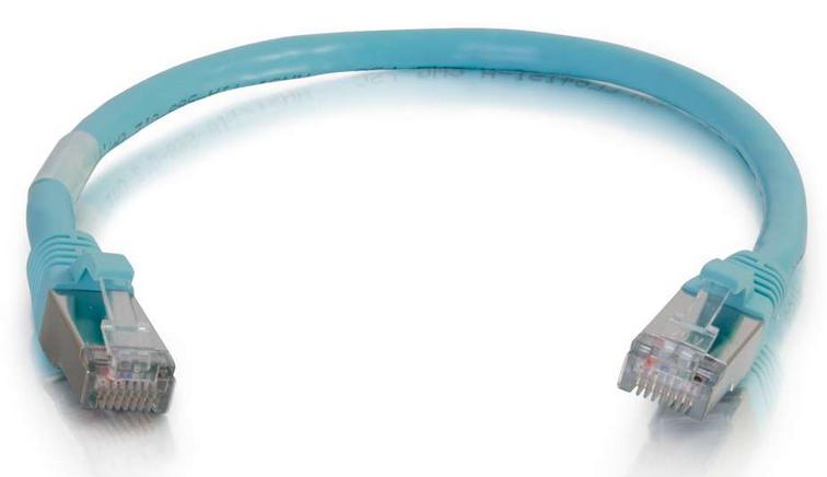 C2G 2,43 m, Cat6a, RJ-45, m/m, turquoise (00747)