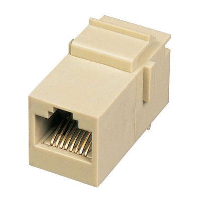 C2G RJ45 8p8c Keystone Modular Insert Coupler - White (03677)