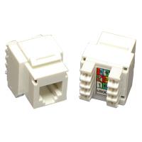 C2G Cat3 RJ12 Keystone Jack White (03801)