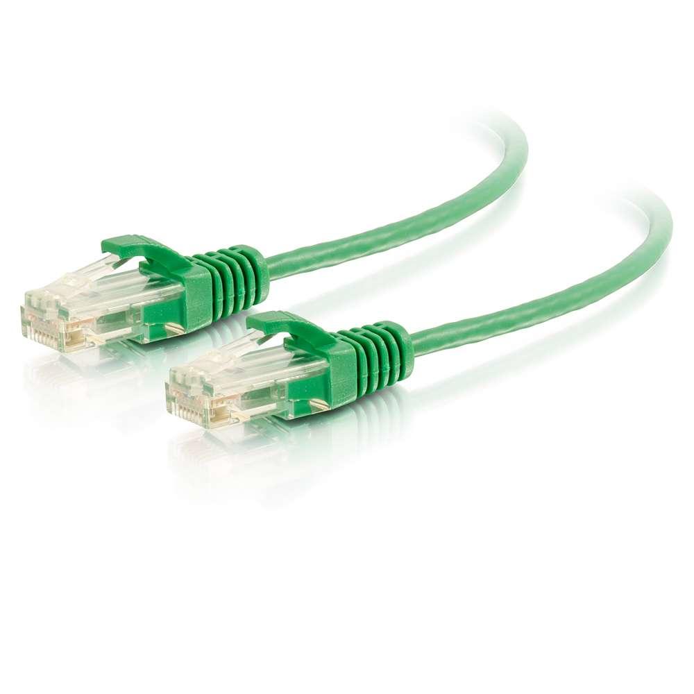 C2G 3ft, Cat6, Snagless, Unshielded, (UTP), Slim (01161)