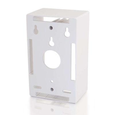 C2G Single Gang Wall Box White (03839)