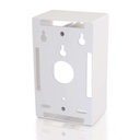 C2G Single Gang Wall Box White (03839)