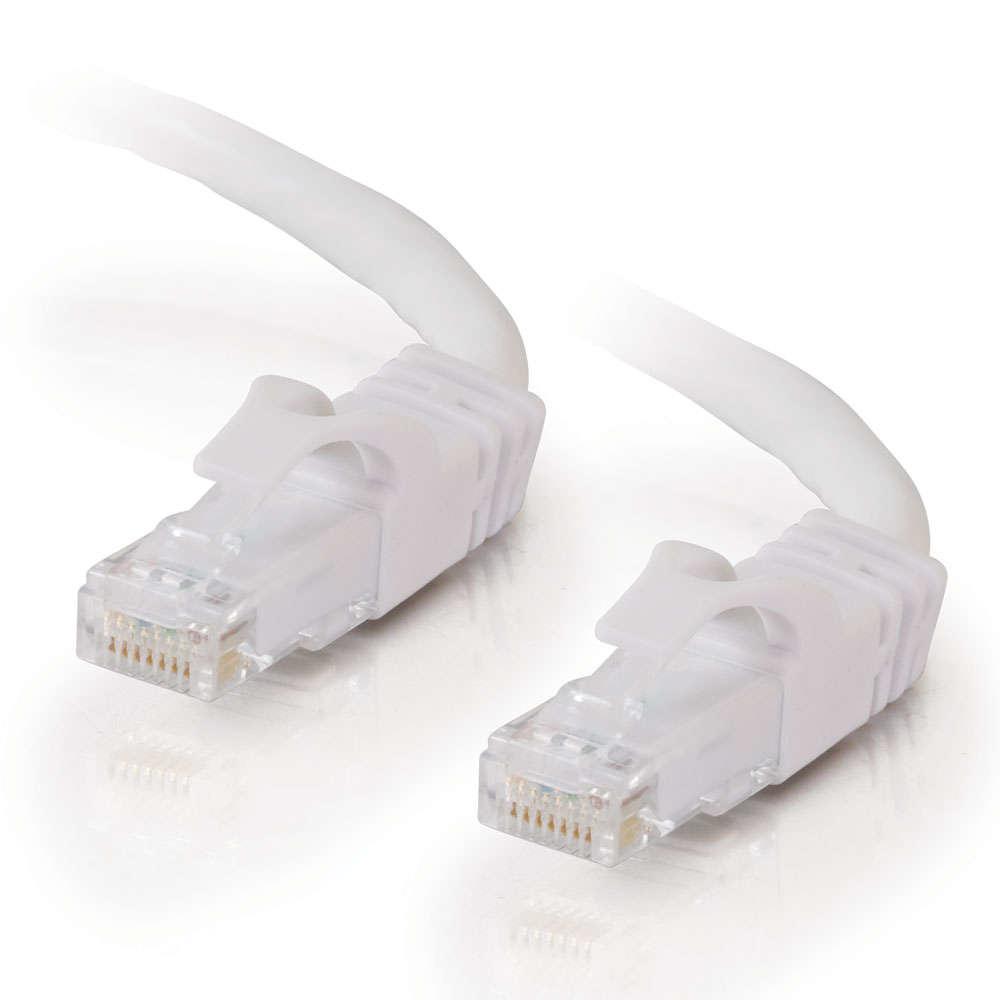 C2G 2ft.(0.61m), Cat6, Snagless Patch Cable, White (04035)