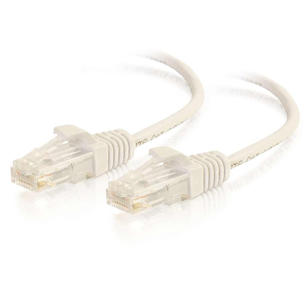 C2G 1 pied, Cat6, sans accroc, non blindé, (UTP), mince (01185)