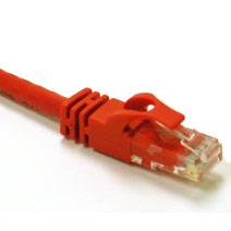 C2G 5ft Cat6 550MHz Snagless Patch Cable Red (31345)