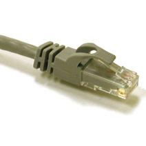 C2G 75ft Cat6 550MHz Snagless Patch Cable Grey (31360)