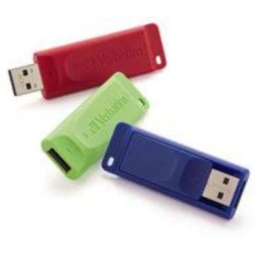 Verbatim Clé USB Store 'n' Go 8 Go, 3pk, Rouge, Vert, Bleu (98703)