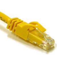 C2G 7ft Cat6 550MHz Snagless Crossover Cable Yellow (27872)