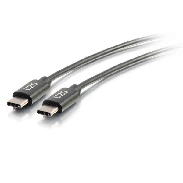 C2G 3ft USB-C 2.0 Male to Male Cable (3A) (28825)