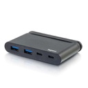 C2G USB-C Hub with USB-A, USB-C and Power Delivery (26914)