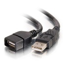 C2G 3 m Rallonge de câble USB 2.0 mâle A vers femelle A - Noir (52108)