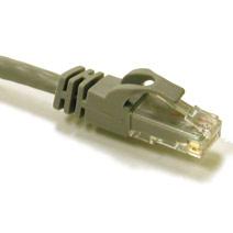 C2G 14ft Cat6 550MHz Snagless Patch Cable Grey (27134)