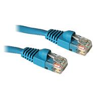 C2G 7ft Cat5E 350MHz Snagless Patch Cable Blue (15193)