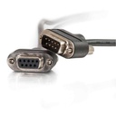 C2G 10ft CMG-Rated DB9 Low Profile Cable M-F (52158)