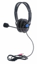 Manhattan 179317, Avec fil, Appels/Musique, 20 - 20000 Hz, 87,8 g, Casque, Noir