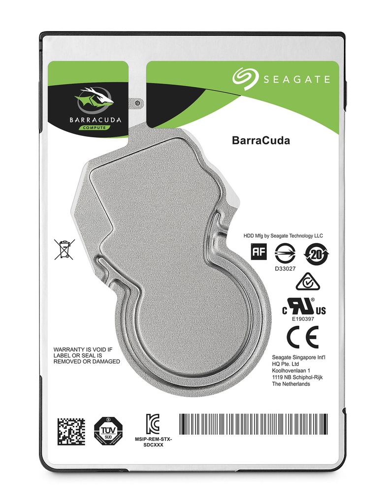 Seagate Barracuda 2.5&quot;, 2.5&quot;, 500 GB, 5400 RPM (ST500LM030)