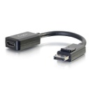 C2G 20 cm Convertisseur adaptateur DisplayPortTM mâle vers HDMI femelle – Noir