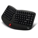 Adesso Tru-Form Media 3150 - 2.4 GHz Wireless Ergo Trackball Keyboard