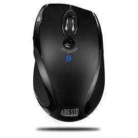 Adesso Bluetooth Ergo Mini Mouse, 2000 DPI, optique, 9,1 m, noir