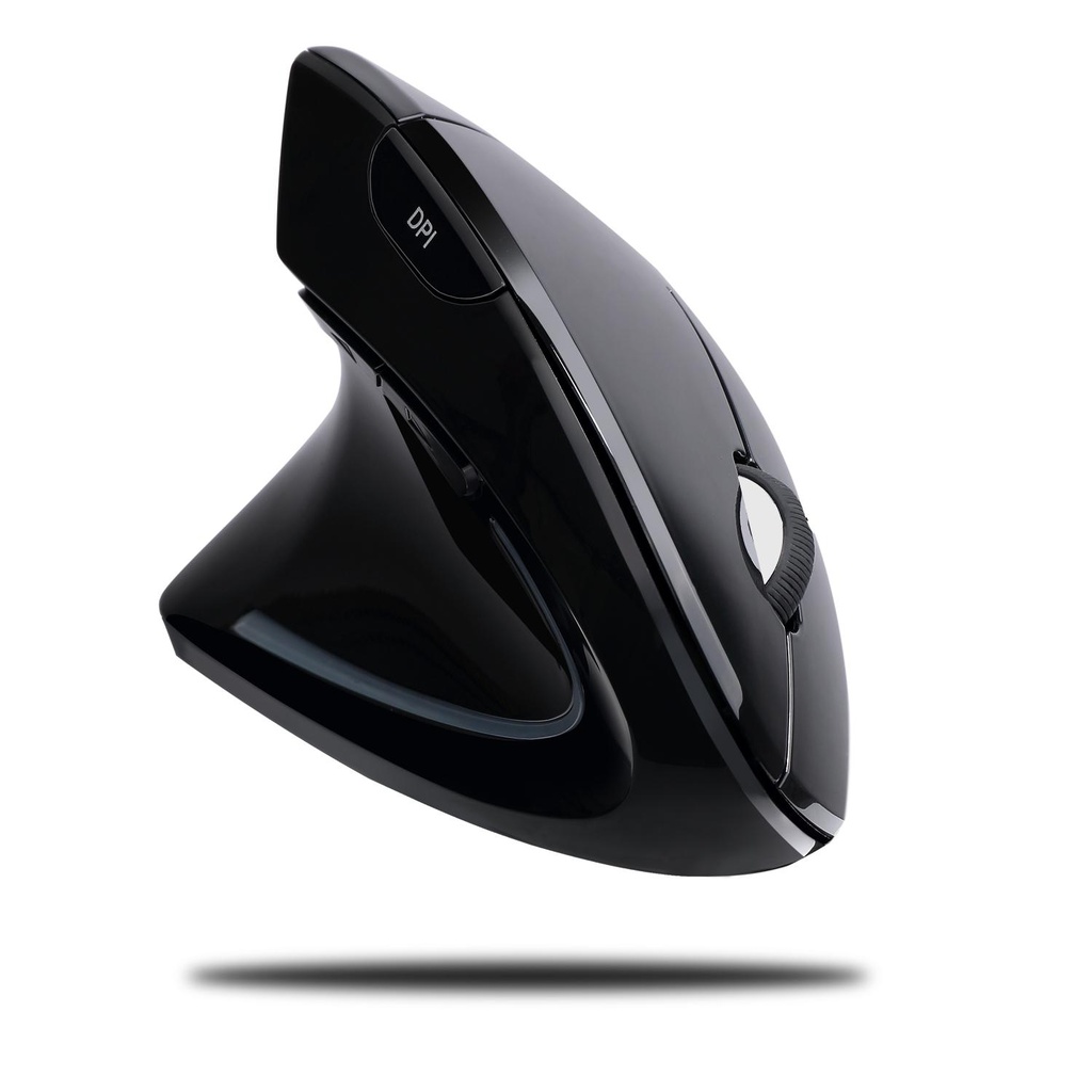 Adesso iMouse E90- Wireless Left-Handed Vertical Ergonomic Mouse