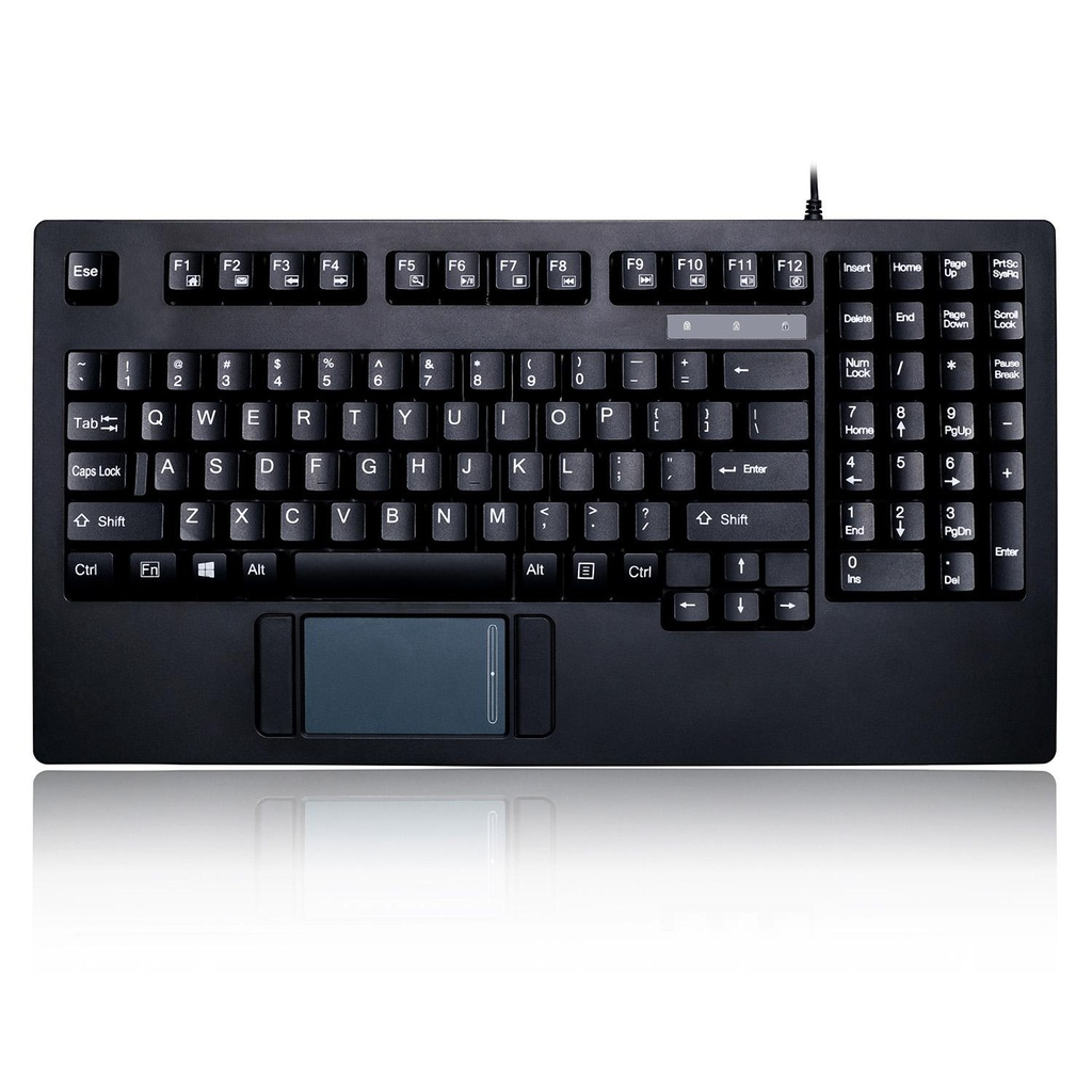 Adesso EasyTouch 425 - Rackmount Touchpad Keyboard (AKB-425UB)