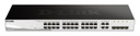 D-Link DGS-1210-28, Managed, L2/L2+, Full duplex, Rack mounting, 1U