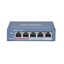 Hikvision HIKVISION SWITCH, UNMANAGED,4 PORT,POE No Produit:DS-3E0105P-E(B)(O-STD)