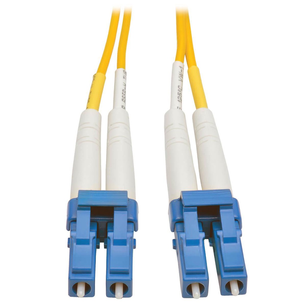 Tripp Lite Duplex Singlemode 9/125 Fiber Patch Cable (LC/LC), 20 m (65 ft.)