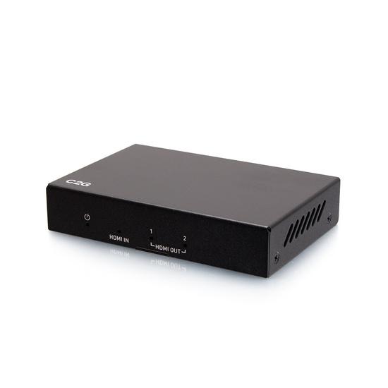 C2G 2-Port HDMI® Distribution Amplifier Splitter - 4K 60Hz (C2G41600)