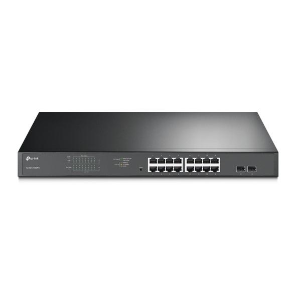 TP-Link JetStream 16-Port Gigabit Easy Smart PoE/PoE+ (TL-SG1218MPE)