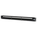 Tripp Lite 24-Port 1U Rack-Mount Cat5e 110 Patch Panel, 568B, RJ45 Ethernet, TAA