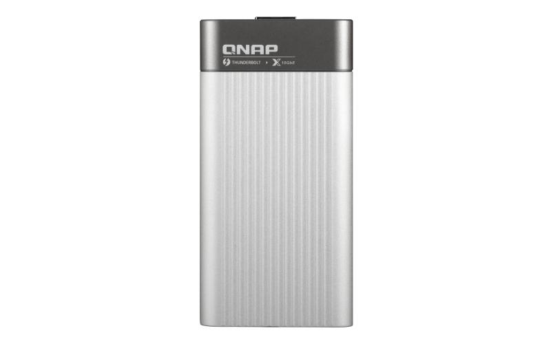 QNAP 1 x Thunderbolt 3, 1 x 10GbE/NBASE-T, 27.6 x 56 x 112 mm (QNA-T310G1T)