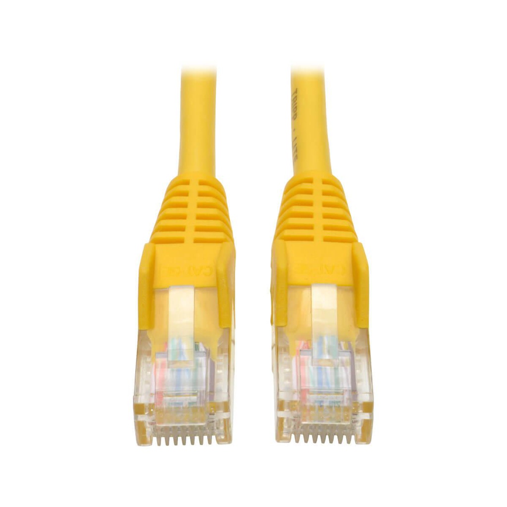 Tripp Lite N001-001-YW, 0,3 m, Cat5e, U/UTP (UTP), RJ-45, RJ-45