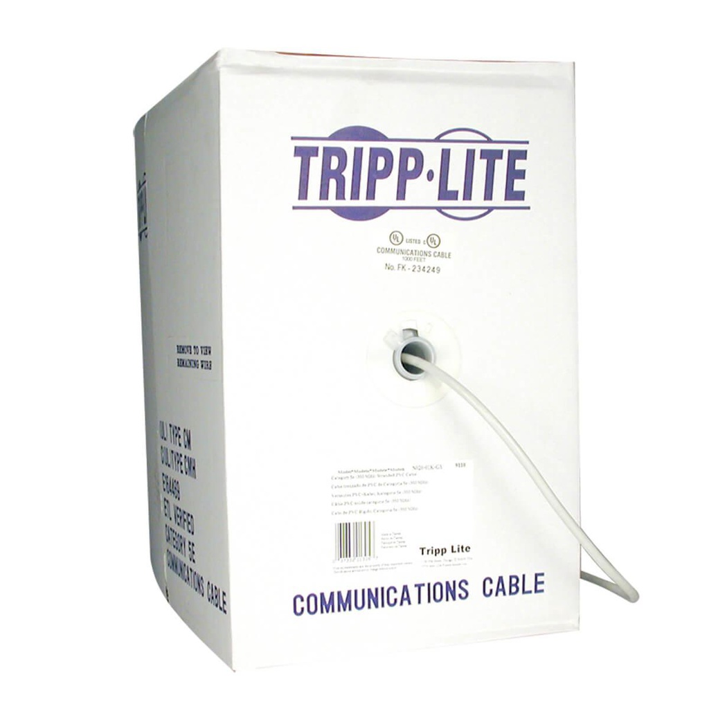 Tripp Lite N028-01K-GY, 304,8 m, Cat5e, RJ-45, RJ-45