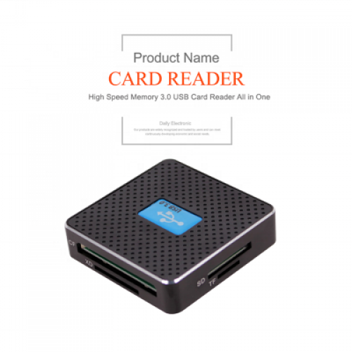 High Speed USB 3.0 All in 1 Card Reader