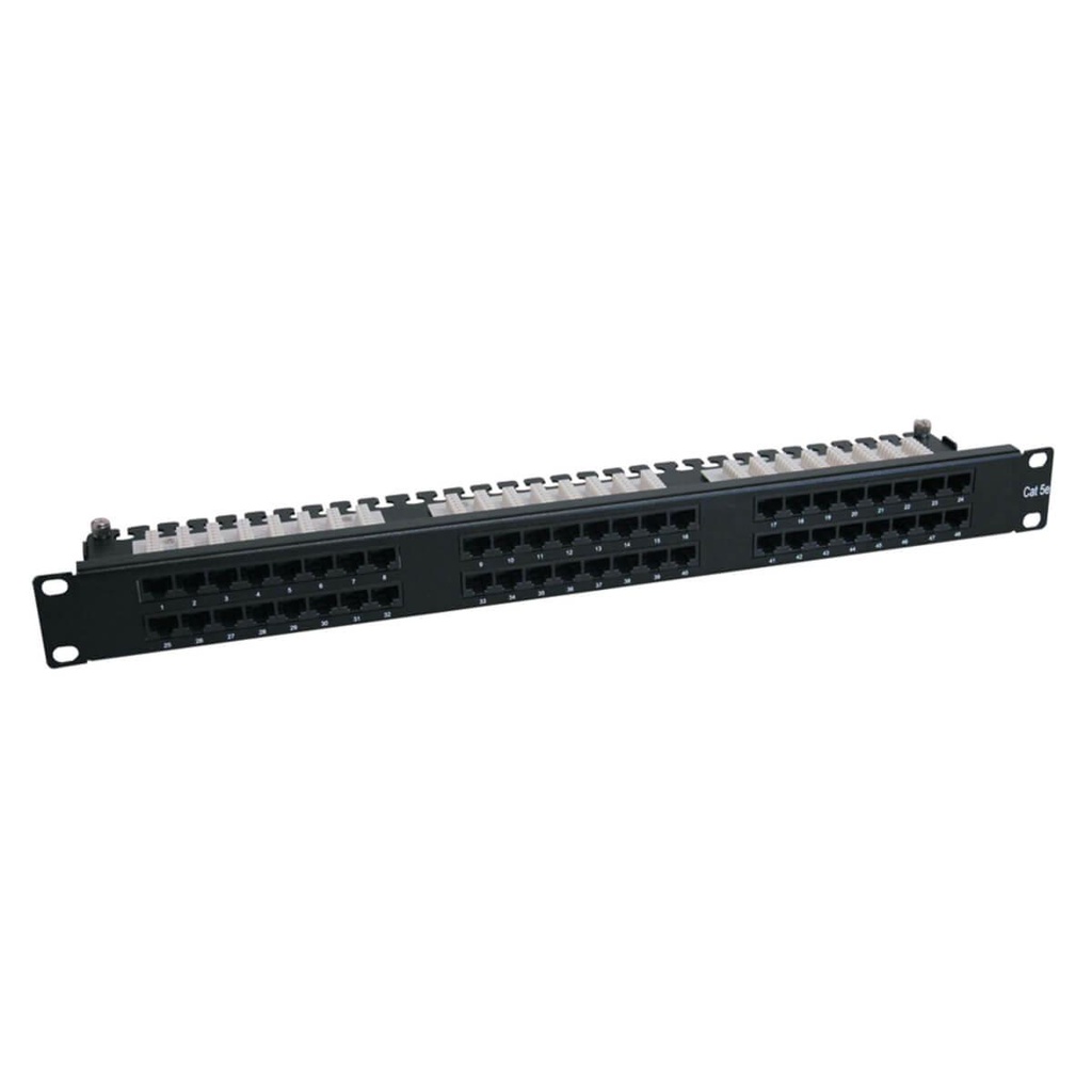 Tripp Lite 1U 48Port Cat6 HD PatchPanel (N252-048-1U)