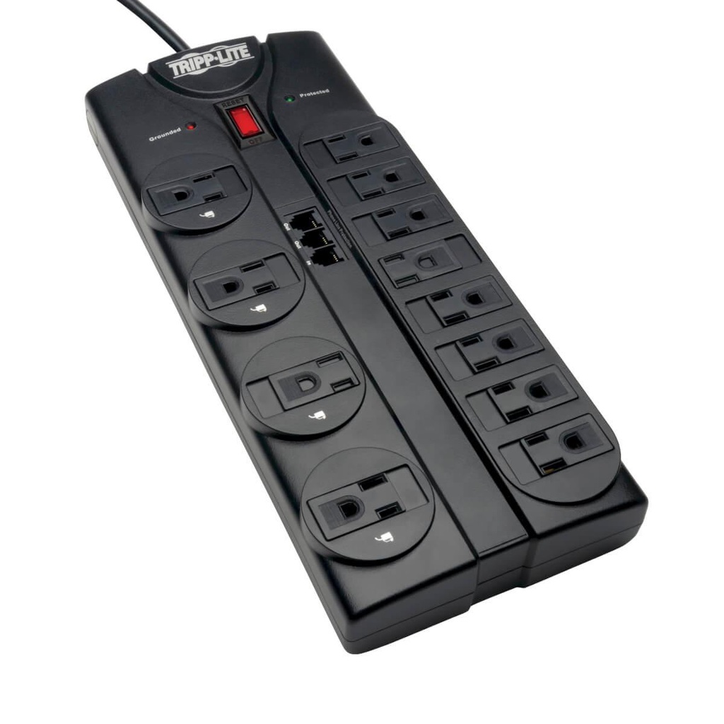 Tripp Lite TLP1208TEL surge protector