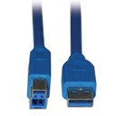 Tripp Lite USB 3.2 Gen 1 SuperSpeed Device Cable (A to B M/M), 6 ft. (1.83 m)