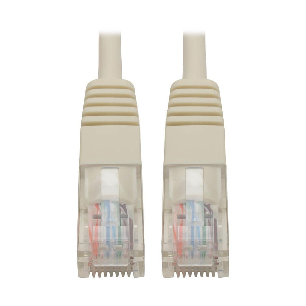 Tripp Lite N002-001-WH, 0,30 m, Cat5e, U/UTP (UTP), RJ-45, RJ-45