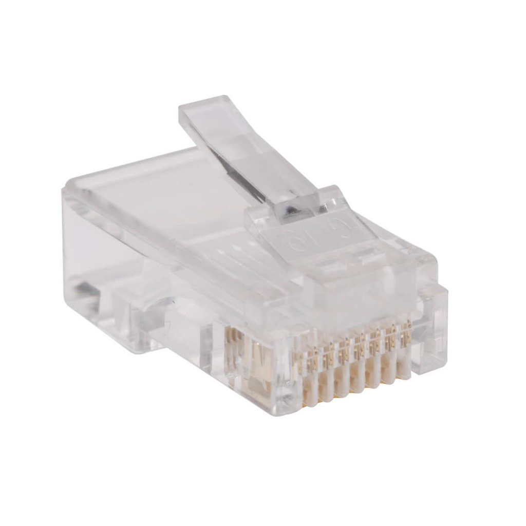 Tripp Lite Fiches RJ45 pour câble conducteur plat solide/toronné, paquet de 100