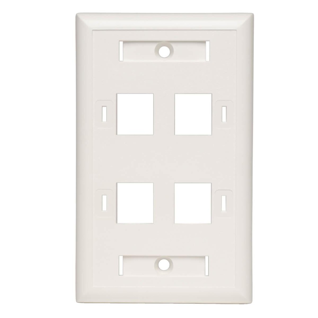 Plaque murale/couvercle d'interrupteur Tripp Lite N042-001-04-WH