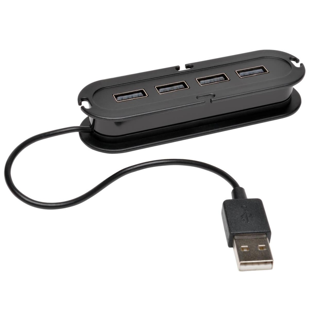 Tripp Lite 4-Port USB 2.0 Ultra-Mini Hub (U222-004)