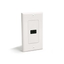 StarTech.com Single Outlet Female HDMI Wall Plate White (HDMIPLATE)