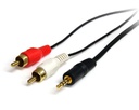 StarTech.com 0.92m, 3.5mm/2xRCA, M/M audio cable