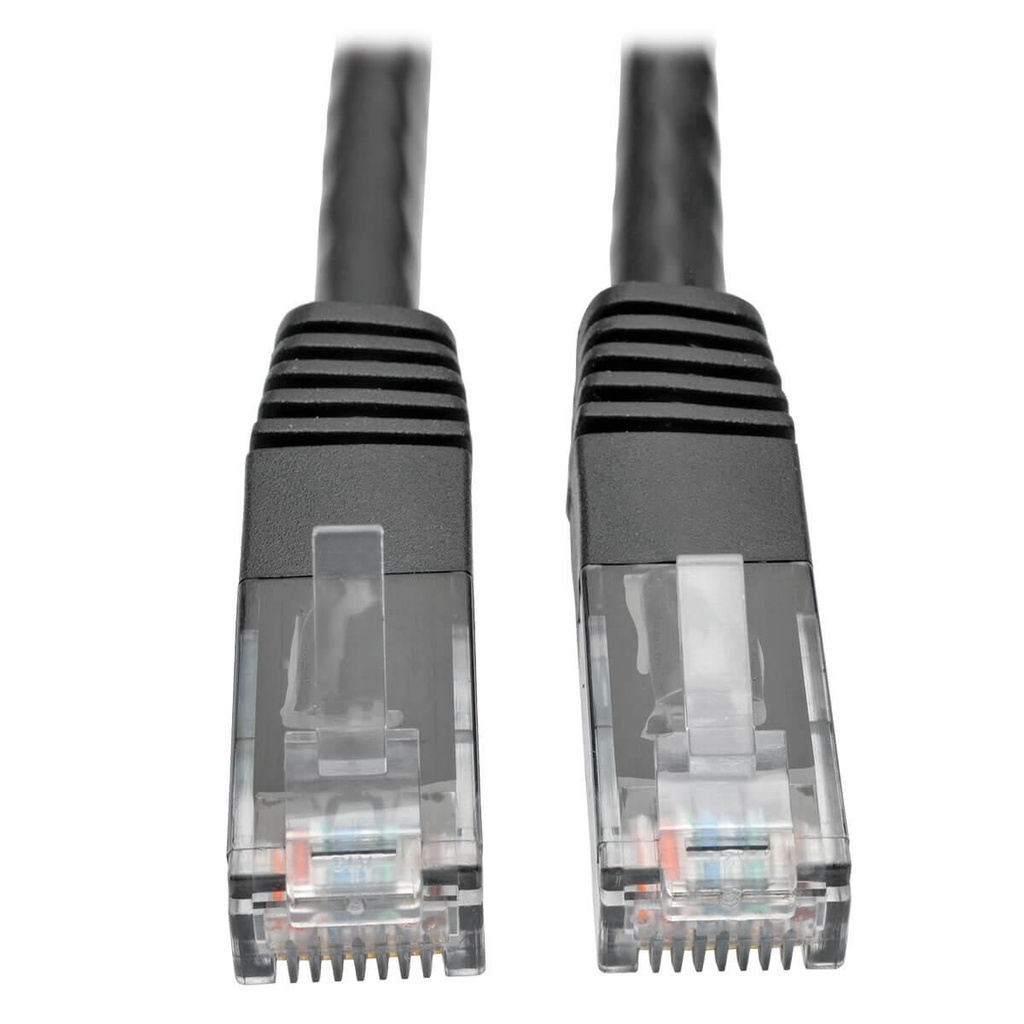 Tripp Lite N200-003-BK, 0,9144 m, Cat6, U/UTP (UTP), RJ-45, RJ-45